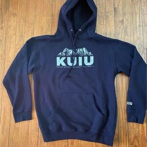 KUIU Mens Hoodie Navy Blue Medium